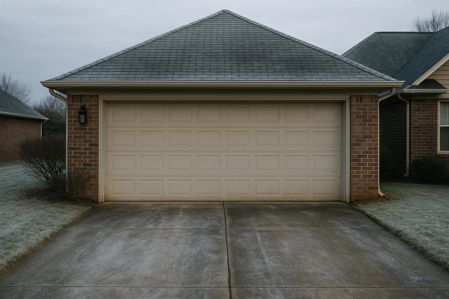 What to Do When Your Garage Door Won't Open in Cold Weather